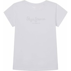 Футболка Pepe Jeans, размер 4 года, белый