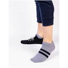 Носки Just Socks Носки хлопок, размер 27, серый