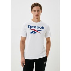 Футболка спортивная Reebok, 1 шт., размер 2XL, белый