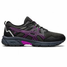 Кроссовки ASICS GEL-VENTURE 8, полнота B, размер US 8.5; EUR 40; UK 6.5; 25.5 см (примерно на российский 39*), черная