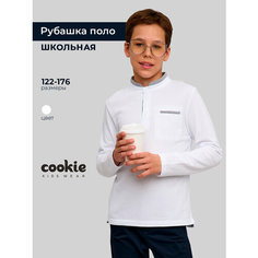 Школьная рубашка Cookie, размер 140, белый