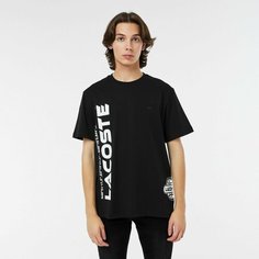 Футболка LACOSTE, размер T4, черный