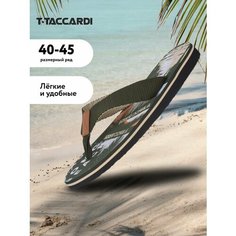 Шлёпанцы T.Taccardi, размер 40, хаки