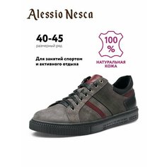 Полуботинки Alessio Nesca, размер 40, серый