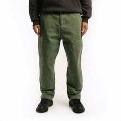 Брюки Butter Goods DOUBLE KNEE, размер 30, зелёный