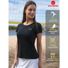 Футболка Kickers, размер 50, черный