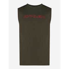 Майка ATHLEX AT Cooling Jacquard Lift Tank, размер 54, милитари