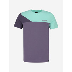 Футболка PROTEST Protest SS24 Male Cuts t-shirt, размер 48, фиолетовый/зеленый