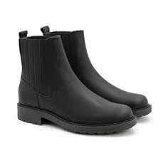 Ботинки челси Clarks, размер 39 EU, черный