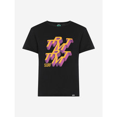 Футболка Termit Surf Boys Short sleeve t-shirt, размер 170/176, черный