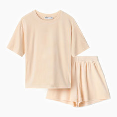 Пижама Kaftan, размер 48/50, молочный
