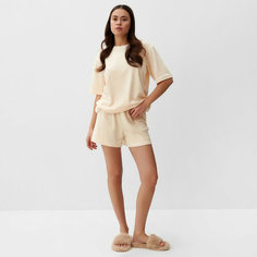Пижама Kaftan, размер 40/42, молочный