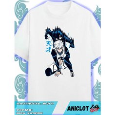 Футболка ANICLOT, размер 3XL, белый