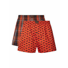 Трусы Jockey 315500 Boxer Woven 2 Pack, комплект из 2 шт., размер L, красный
