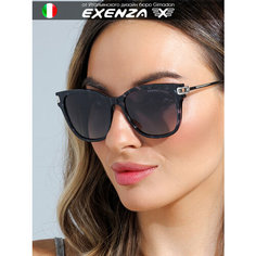 Солнцезащитные очки Exenza, золотой, черный, серый