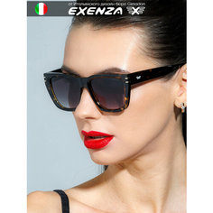 Солнцезащитные очки Exenza, золотой, коричневый