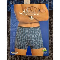 Трусы Nc-man, комплект из 2 шт., размер XL, синий/черный/темно-зеленый