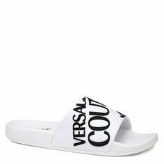 Шлёпанцы Versace Jeans Couture, размер 40, белый