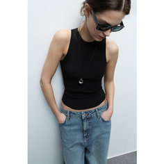 Майка Befree Basic, размер L, черный