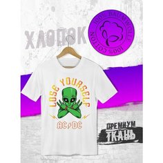 Футболка FUTBA4EVER, размер L / 48 - 50, белый