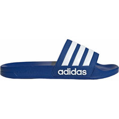 Шлёпанцы adidas Adilette Shower, размер 7, синий