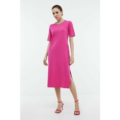 Платье Baon B4524121, размер 48, PINK YARROW