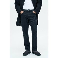 Джинсы классические Baon B8024003, размер 54, black denim