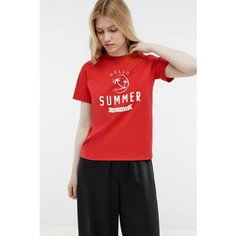 Футболка Baon B2324006, размер 42, dark red