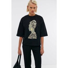 Футболка Baon B2324004, размер XXL, black