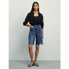 Бермуды Zarina, размер XS (RU 42)/170, темный индиго