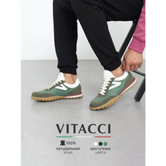 Кроссовки VITACCI, размер 40, хаки