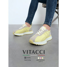 Кроссовки VITACCI, размер 41, желтый