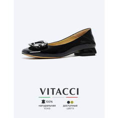 Балетки VITACCI, размер 36, черный