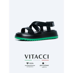 Сандалии VITACCI, размер 37, черный
