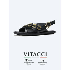 Сандалии VITACCI, размер 37, черный