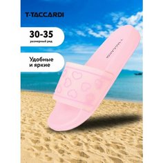 Шлёпанцы T.Taccardi, размер 31, розовый