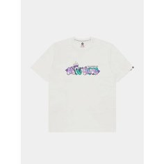 Футболка AAPE BY A BATHING APE Aape Tag, размер M, белый