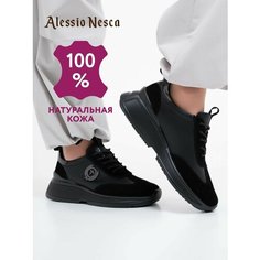 Полуботинки Alessio Nesca, размер 40, черный