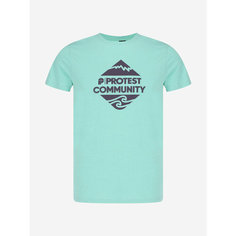 Футболка PROTEST Protest SS24 Male Neps t-shirt, размер 54, зелёный