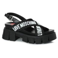 Сандалии LOVE MOSCHINO, размер 37, black
