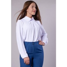 Блуза Mila Bezgerts 3759АП, размер 52, белый