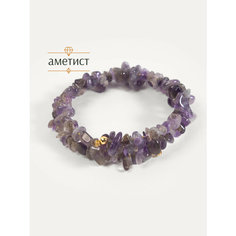 Жесткий браслет BL Jewelry, аметист, 1 шт., размер 19 см, аметист