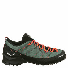Ботинки Salewa, размер 4, зелeный