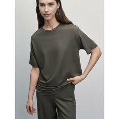 Топ Zarina, размер XS (RU 42)/170, хаки/оливковый
