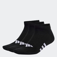 Носки adidas 3 пары, размер KL INT, черный