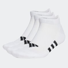 Носки adidas Performance Cushioned Low Socks, 3 пары, размер KS INT, white