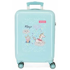 Чемодан Enso, ручная кладь, 40х55х20 см, light blue ЭНСО