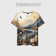 Футболка VseMayki.Ru, размер 48/50, белый