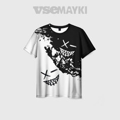 Футболка VseMayki.Ru, размер 64/66, белый