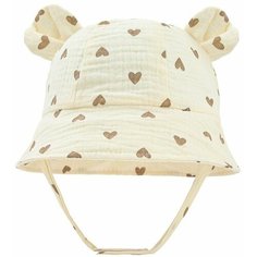Панама BABYSTORE для детей, размер 44, бежевый
